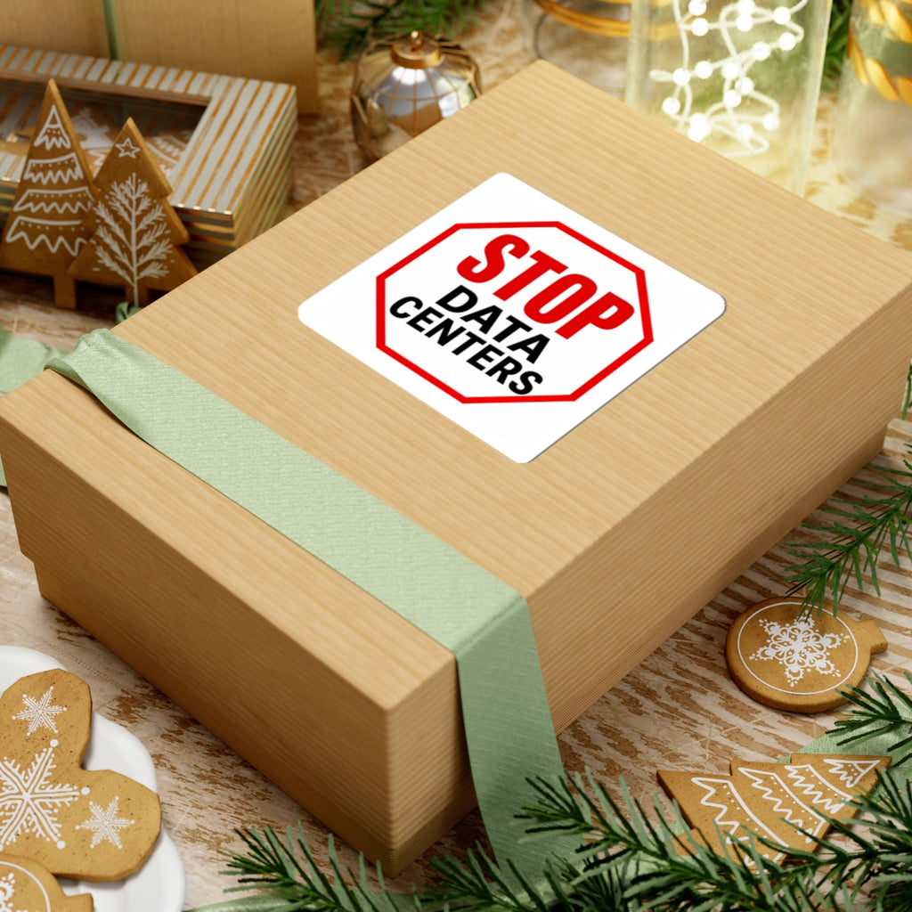 Stop Data Centers Sticker | Anti-Data Center Sticker