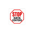 Stop Data Centers Sticker | Anti-Data Center Sticker